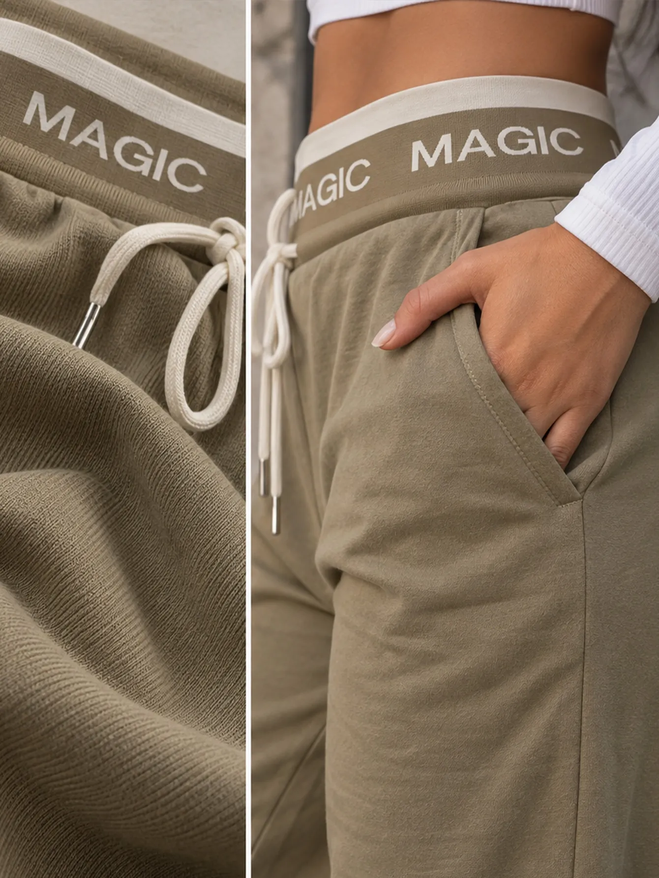 AD2648 Pantalón holgado con cintura alta 15738